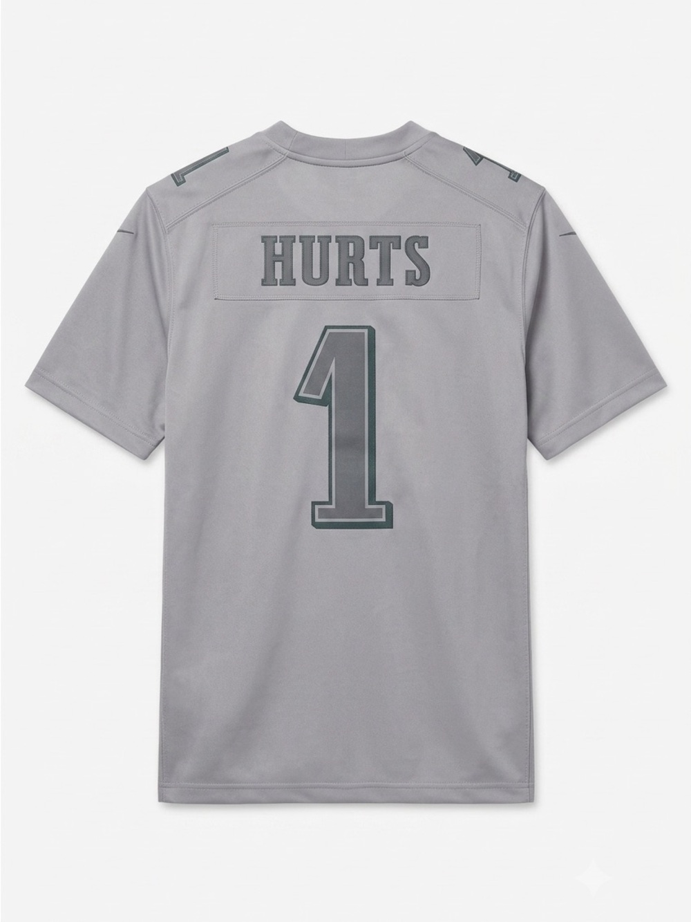 NFL Jalen Hurts Philadelphia Eagles Super Bowl LVII Nike Atmosphere Grey Jersey - Picture 1 of 6